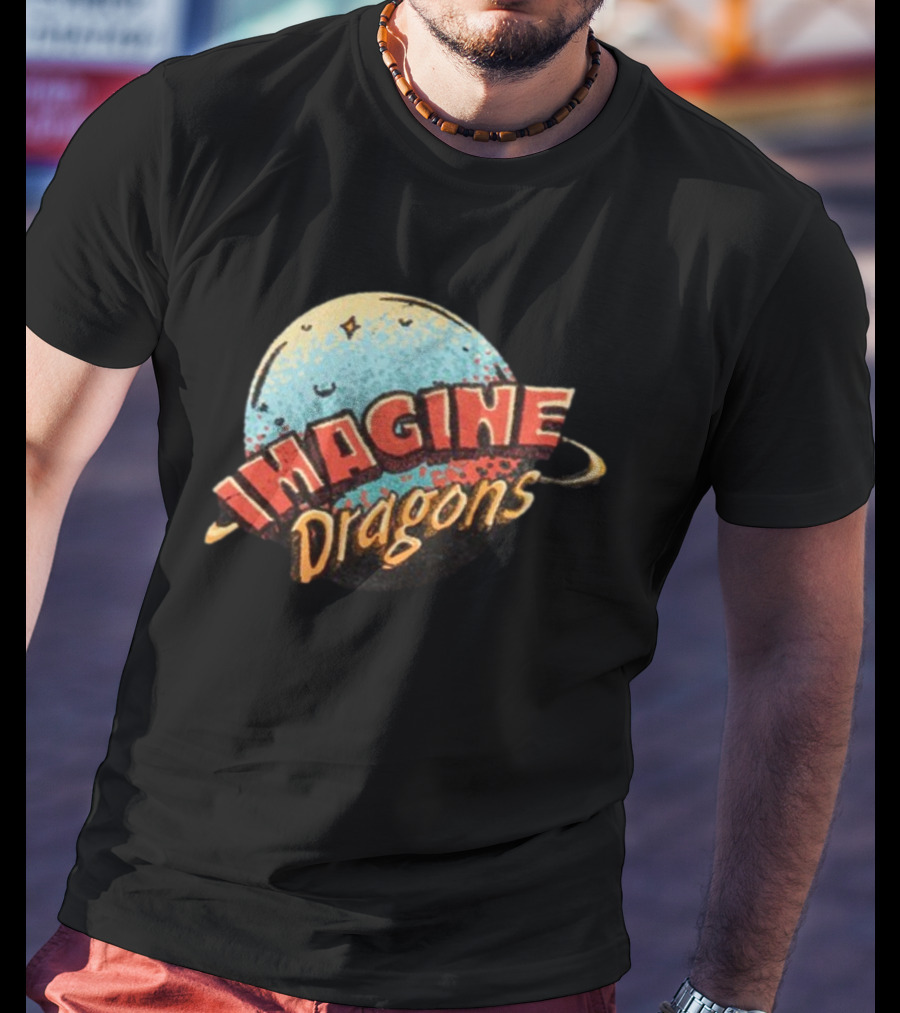 Imagine Dragons Retro Planet T-Shirt