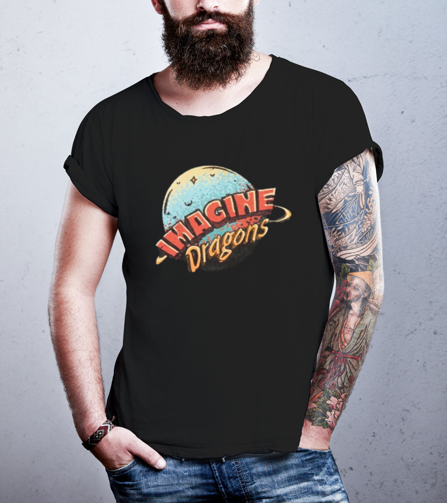 Imagine Dragons Retro Planet T-Shirt