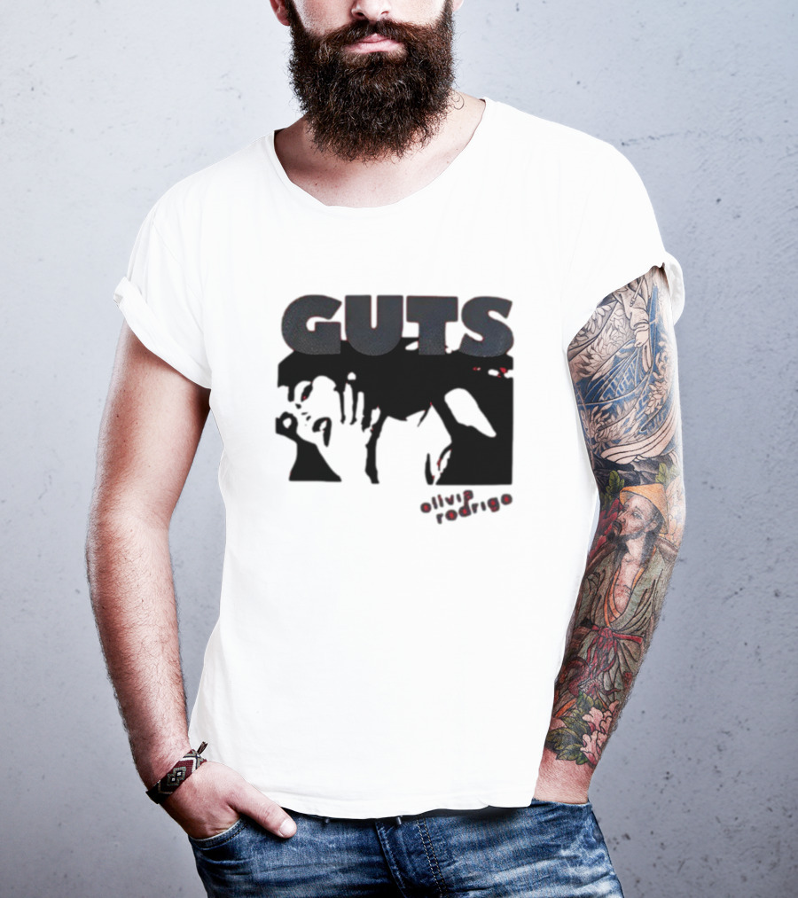 Guts Red Glittering Shadowy T-Shirt