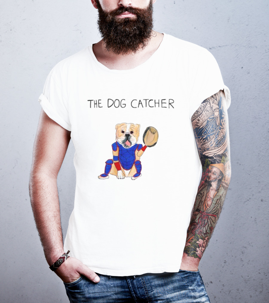 Dave Portnoy The Dog Catcher Catcher's Mitt Dog T-Shirt