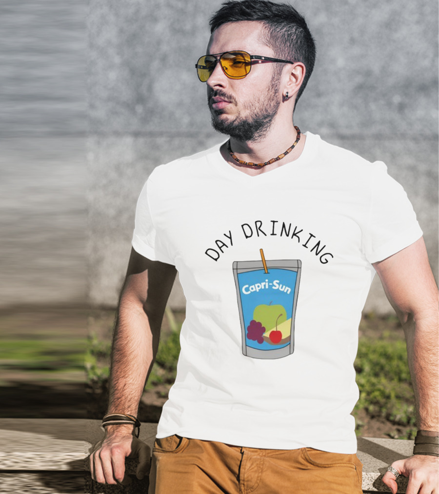 Day Drinking Capri-Sun Juice Pouch Fun T-Shirt