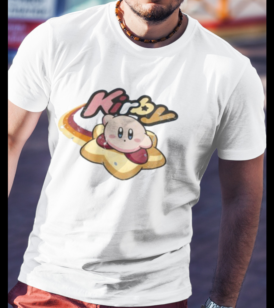 Kirby Star Rider With Target Name T-Shirt