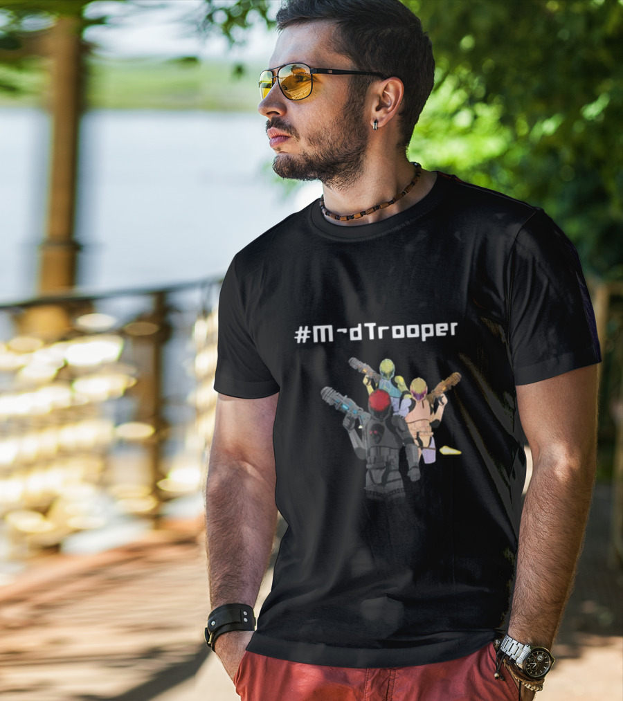 MadTrooper Are You A Mad Trooper Colorful Armored Soldiers T-Shirt