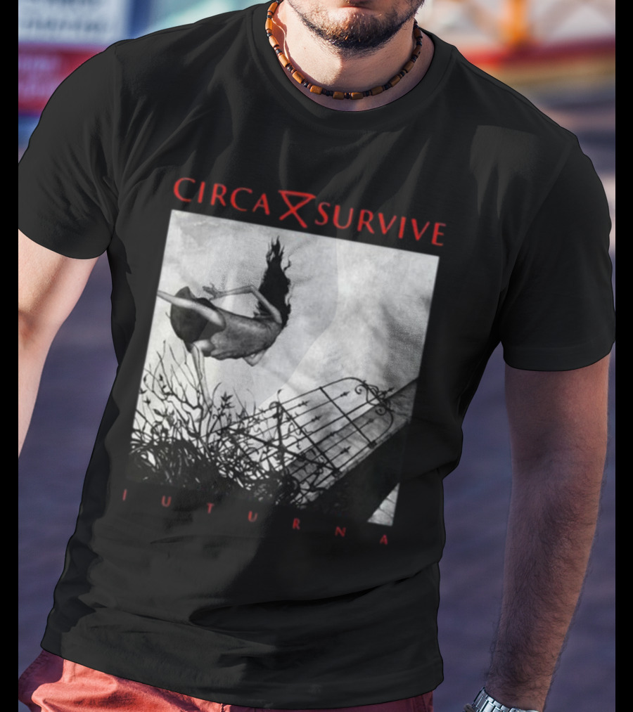 Circa Survive Juturna Album Art Dark Fantasy T-Shirt