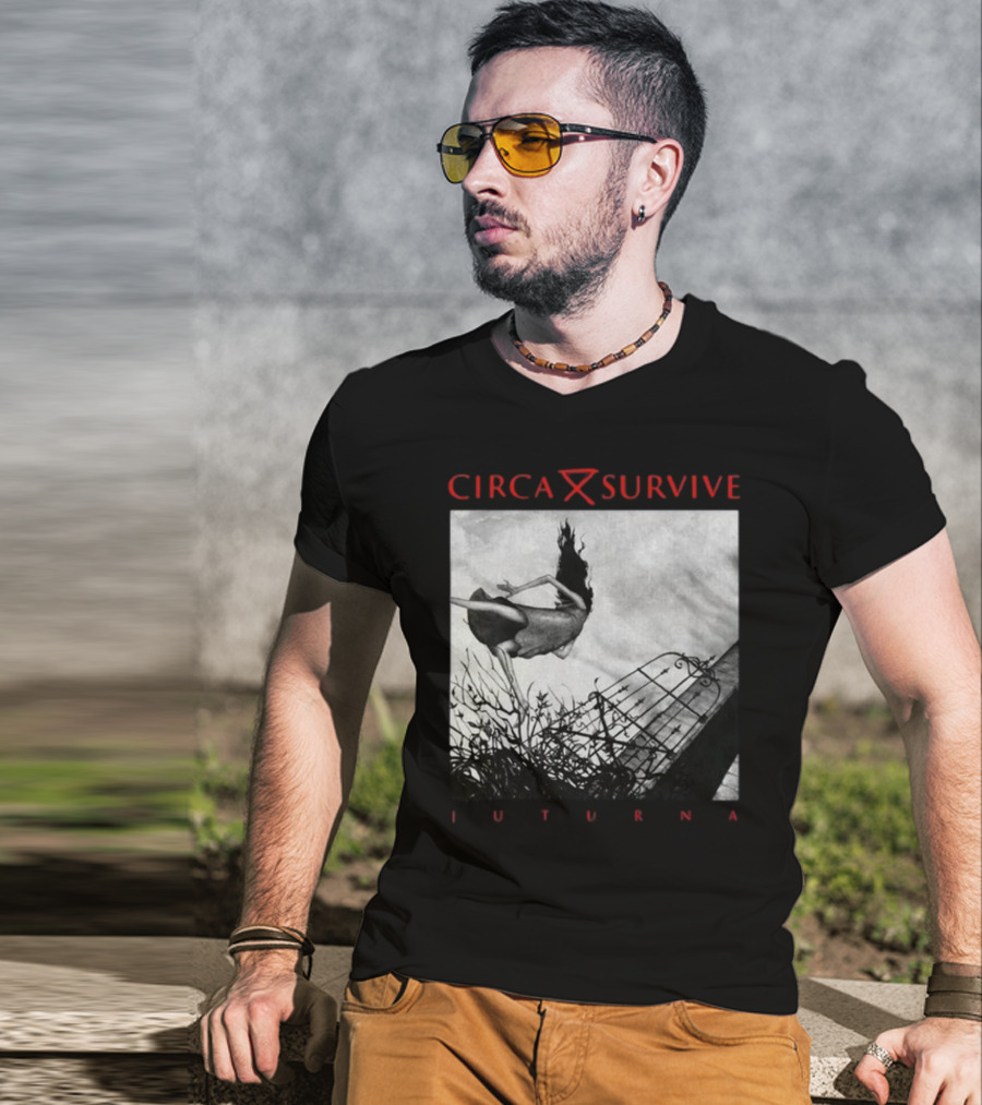 Circa Survive Juturna Album Art Dark Fantasy T-Shirt