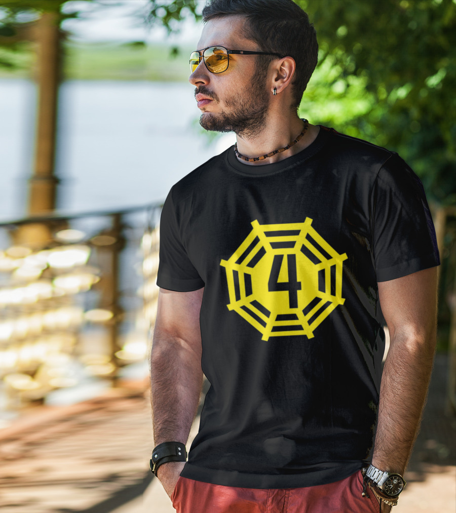 Dan Lanning Wearing Goducks 4 Spence Dharma Initiative T-Shirt