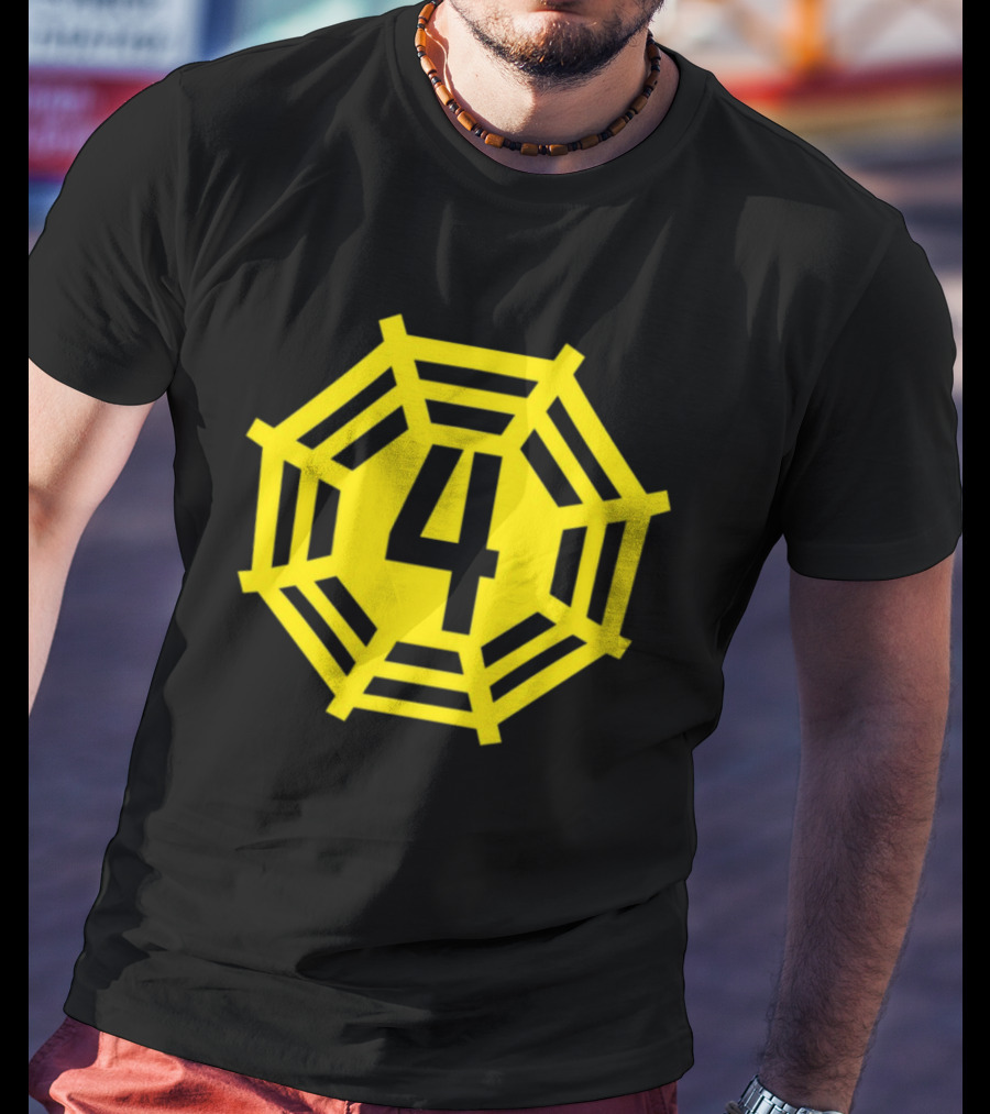 Dan Lanning Wearing Goducks 4 Spence Dharma Initiative T-Shirt