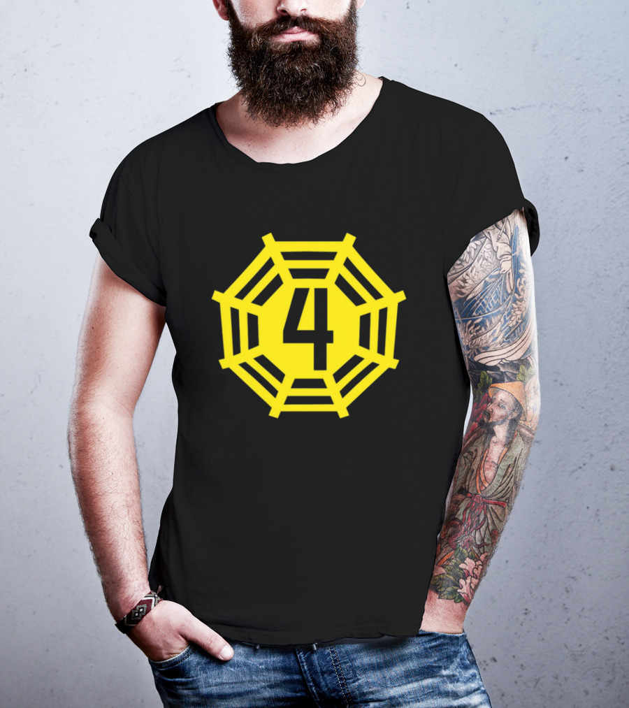 Dan Lanning Wearing Goducks 4 Spence Dharma Initiative T-Shirt