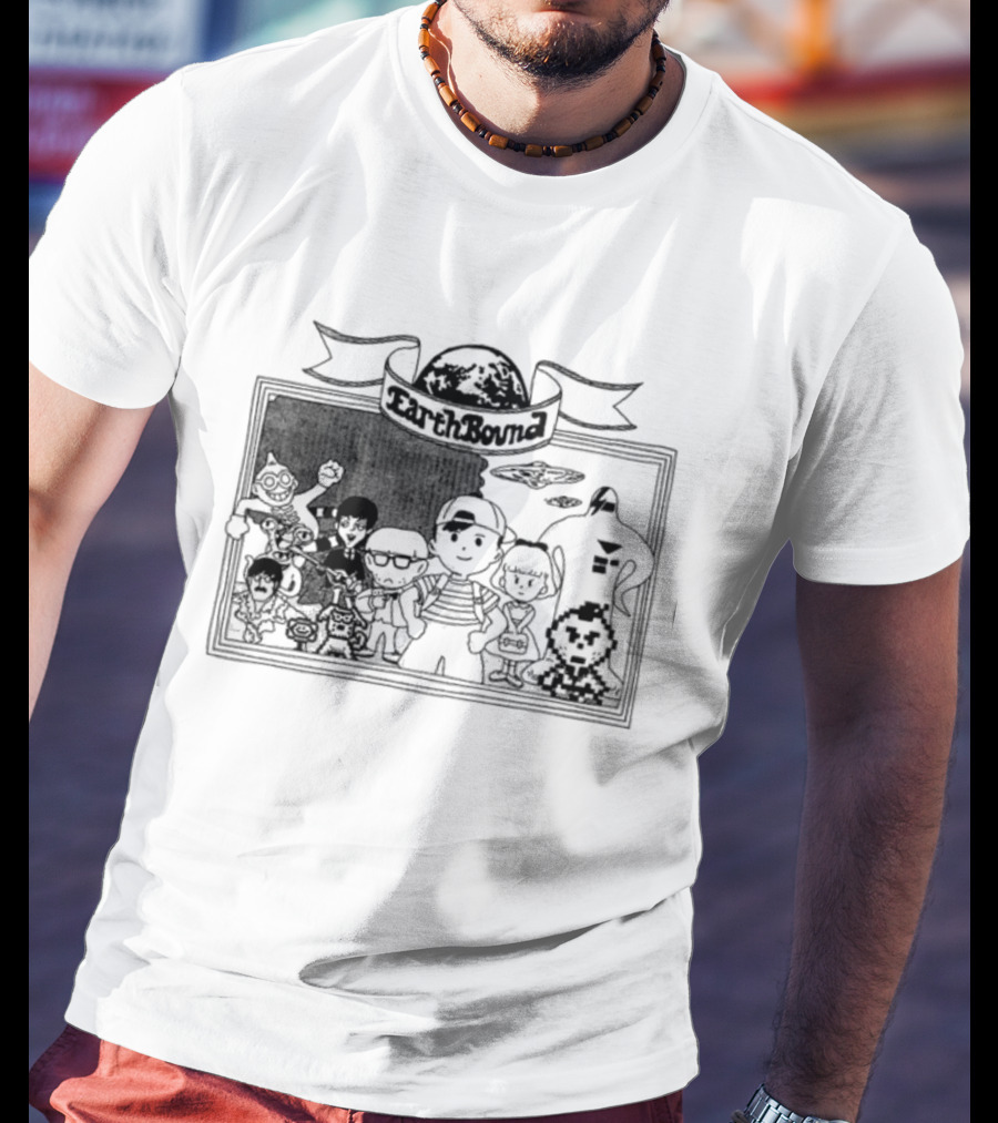 EarthBound Characters And Iconic Imagery Compilation T-Shirt