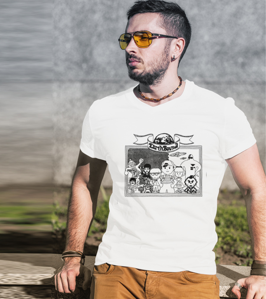 EarthBound Characters And Iconic Imagery Compilation T-Shirt