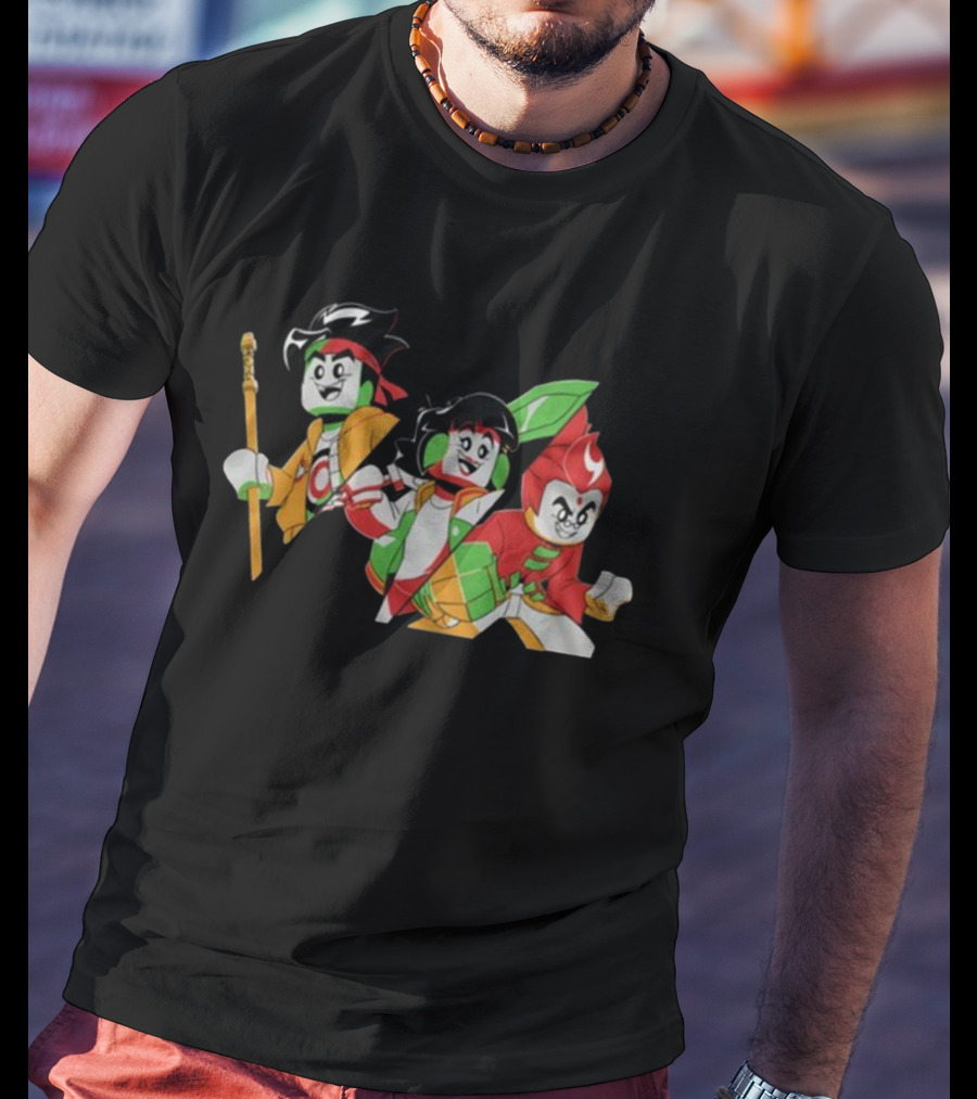Nano Litore LEGO Monkie Warriors For Charity T-Shirt