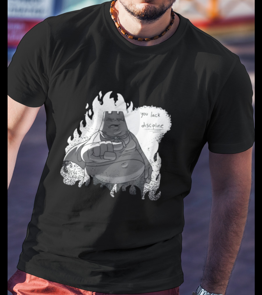 Sharkrobot Adam You Lack Discipline Flame T-Shirt