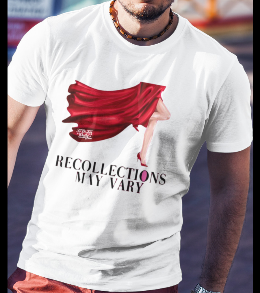 Recollections May Vary Red Dress Princess Of Wales T-Shirt