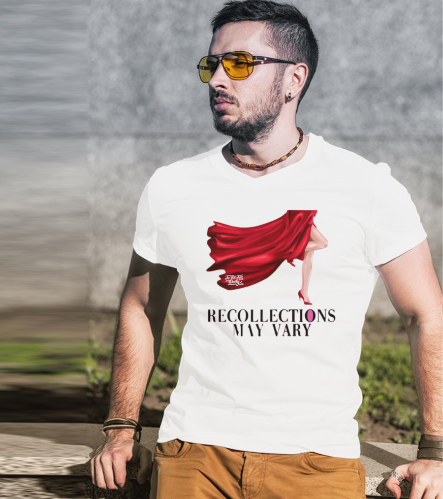 Recollections May Vary Red Dress Princess Of Wales T-Shirt