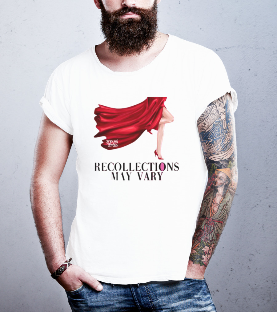 Recollections May Vary Red Dress Princess Of Wales T-Shirt