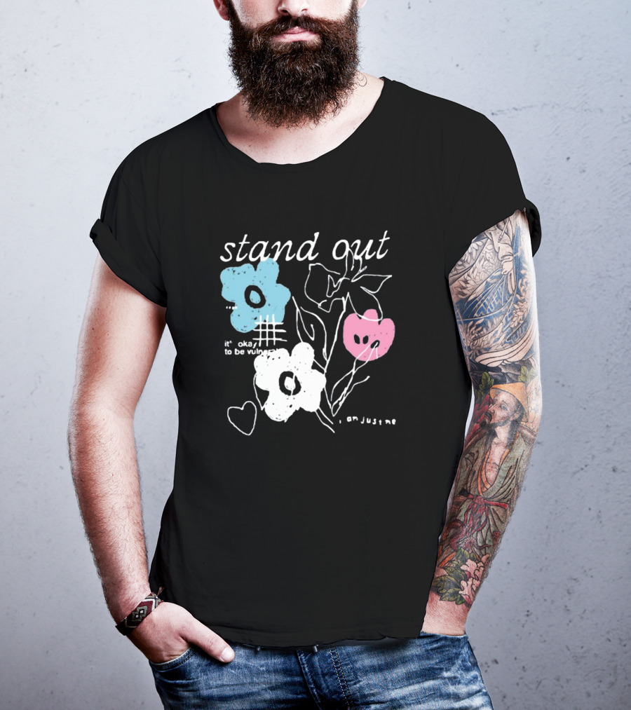 Aimsey Stand Out It’s Okay To Be Vulnerable I Am Jiust Me T-Shirt