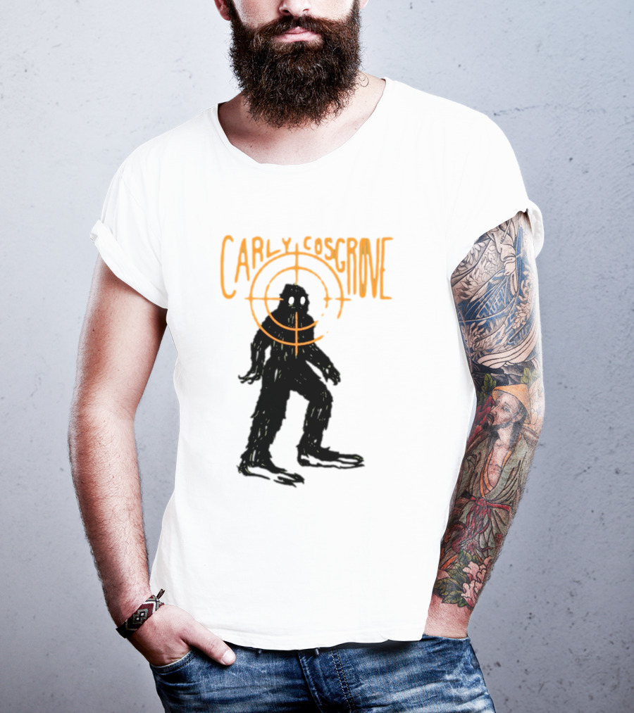 Carlycosgrove Bigfoot In Crosshairs T-Shirt