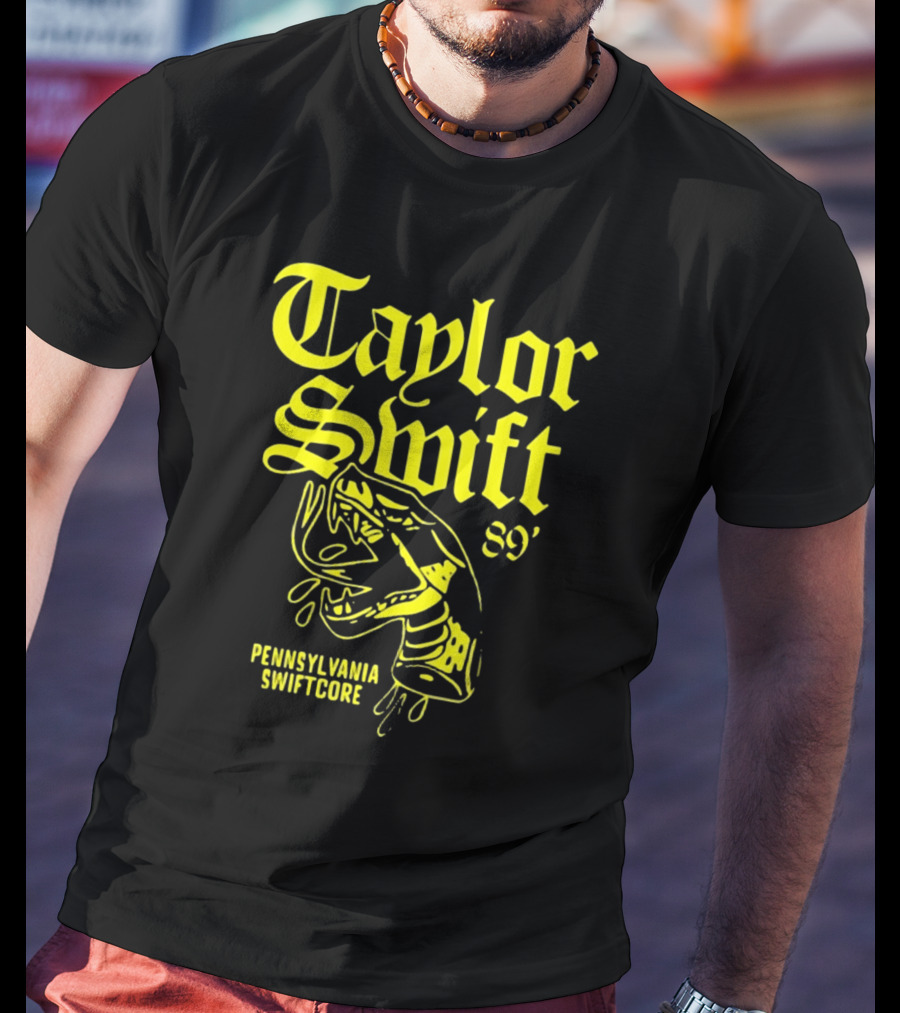 Taylor Swift Pennsylvania Swiftcore 89' Snake T-Shirt