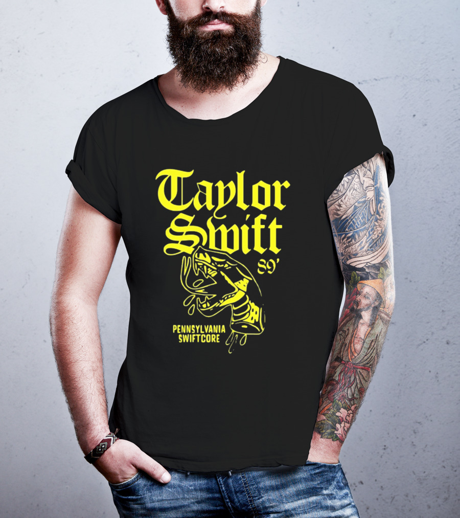 Taylor Swift Pennsylvania Swiftcore 89' Snake T-Shirt