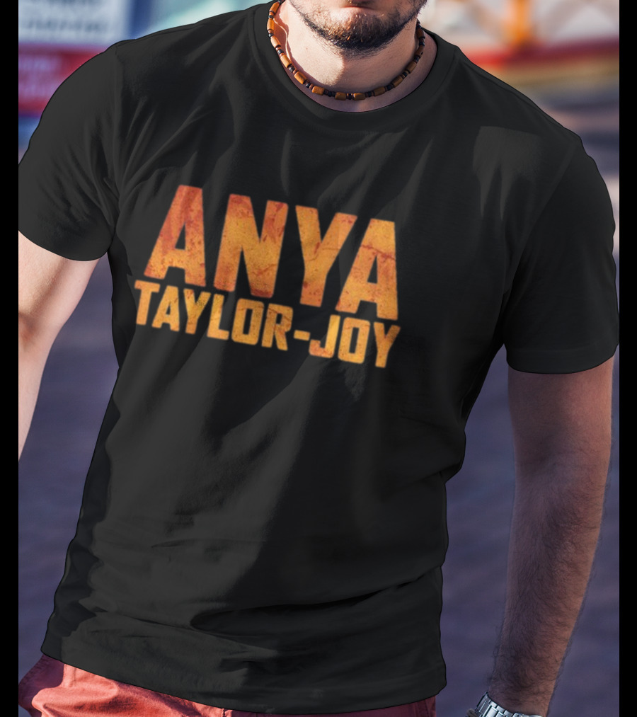 Anya Taylor-Joy Odyssey Textured T-Shirt