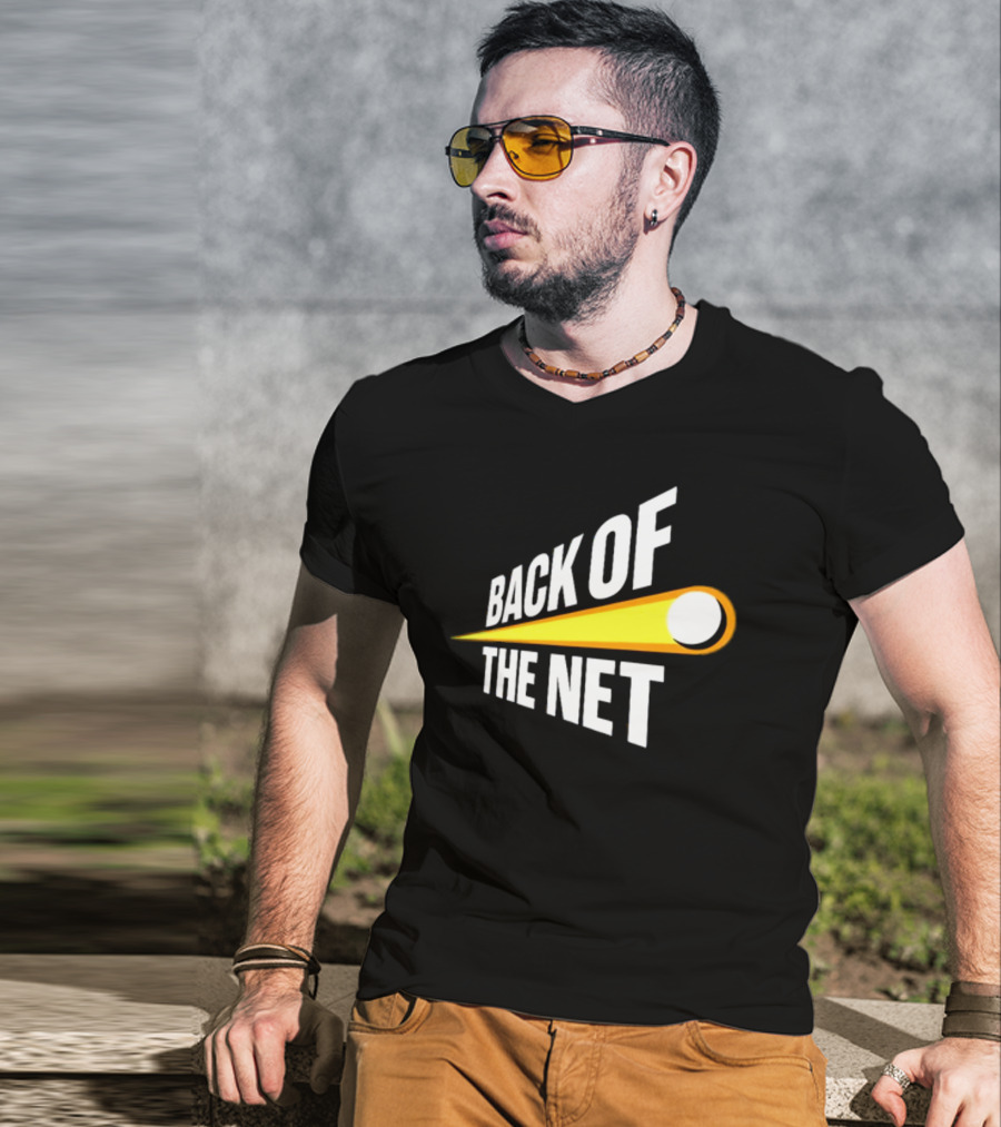 Mark Goldbridge Back Of The Net Soccer T-Shirt