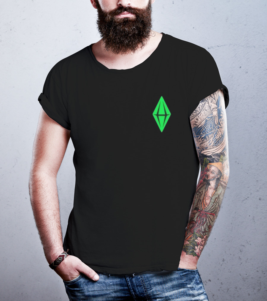 The Sims Onyx Runners Green Plumbob Icon T-Shirt
