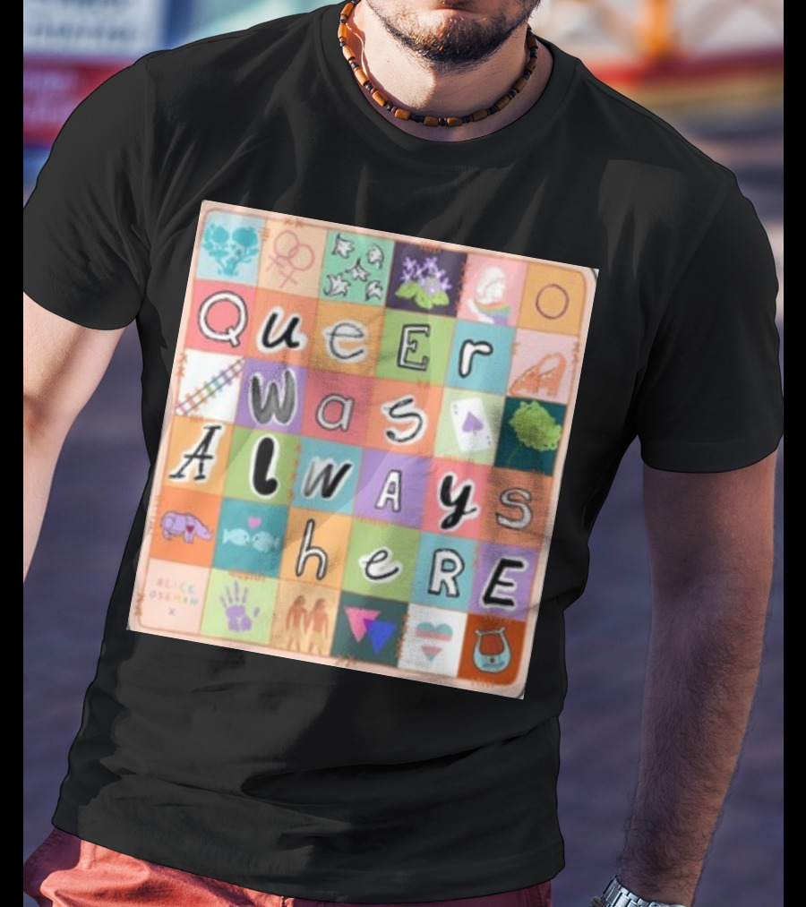 Queer Was Always Here Alice Oseman X Qwah T-Shirt