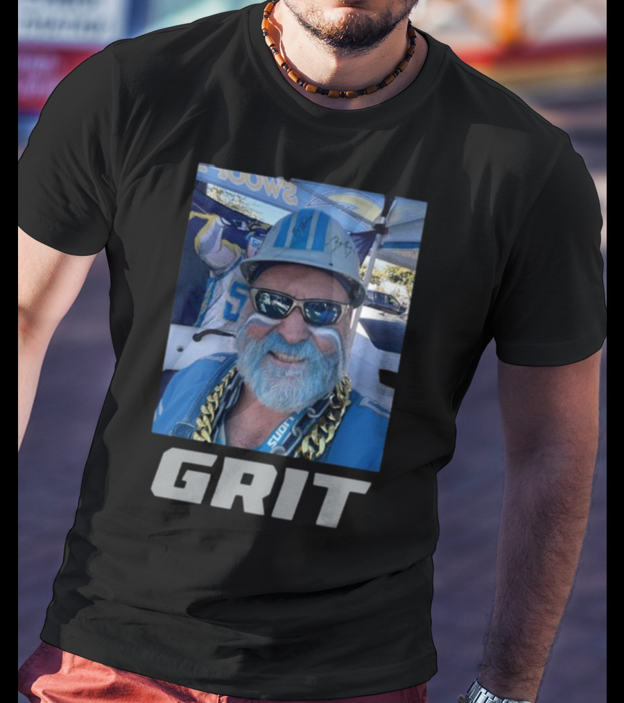 Lions Grit Gameday Enthusiast Celebrating Ron Crackman Crachiola T-Shirt