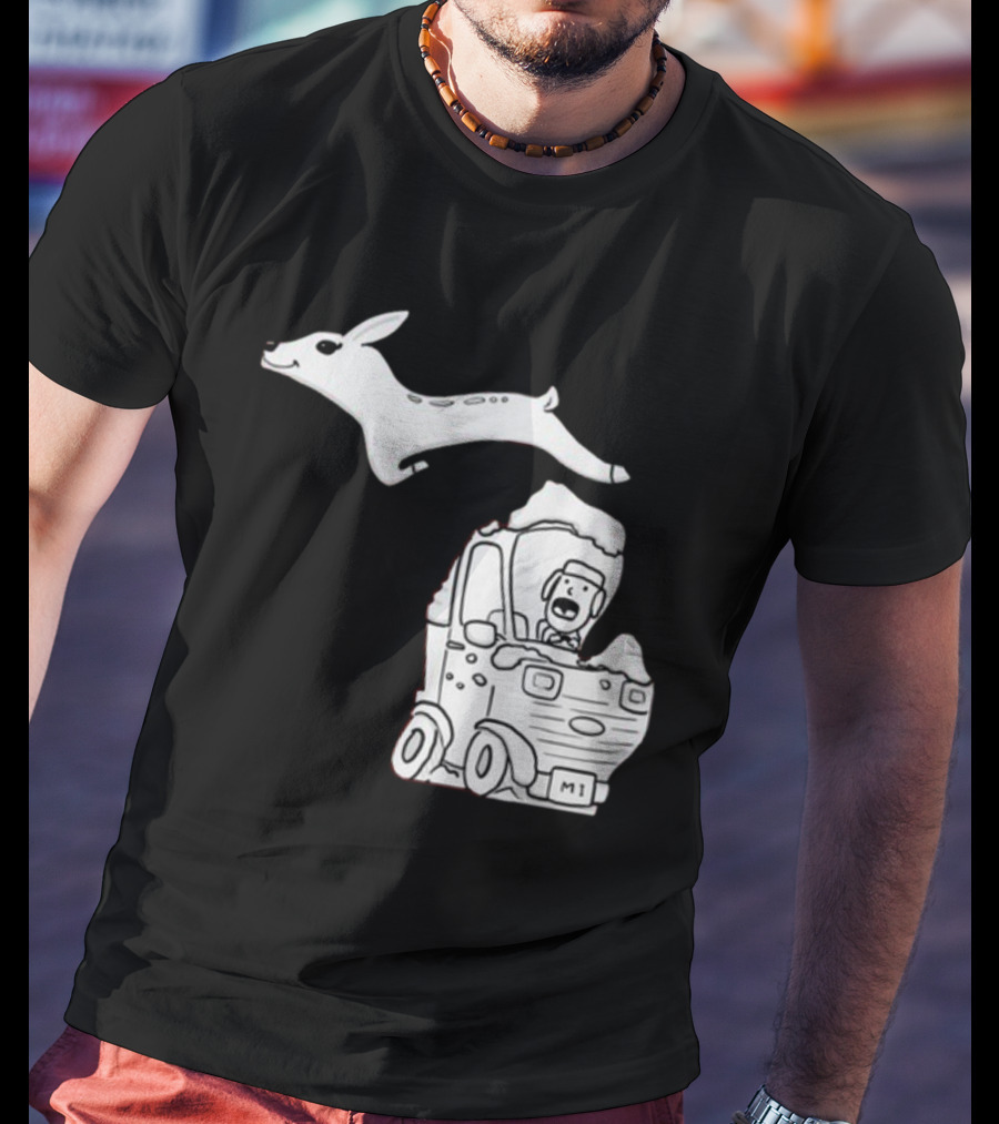 Michigan For Deer Ice Road Truck Journey T-Shirt