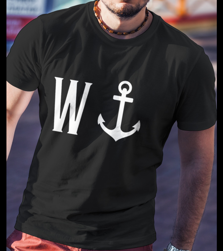 Jeffrey Dean Morgan W Anchor T-Shirt