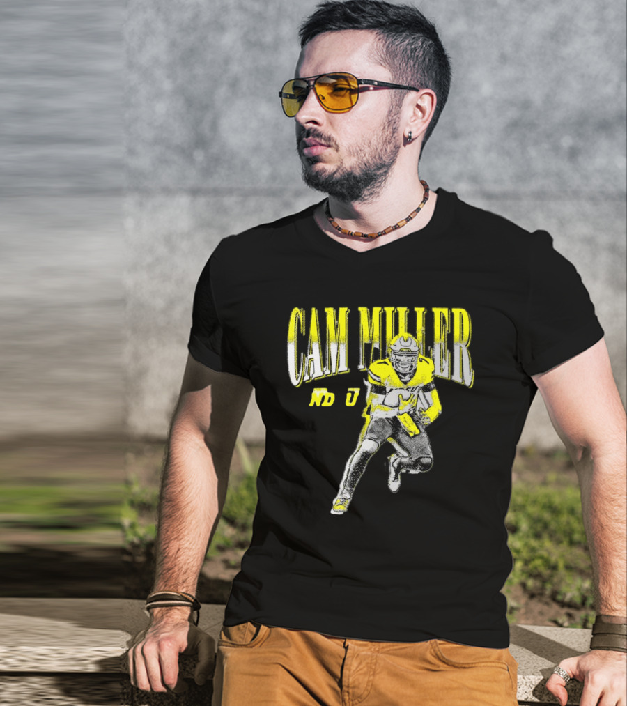Cam Miller NDSU North Dakota State Football Action T-Shirt
