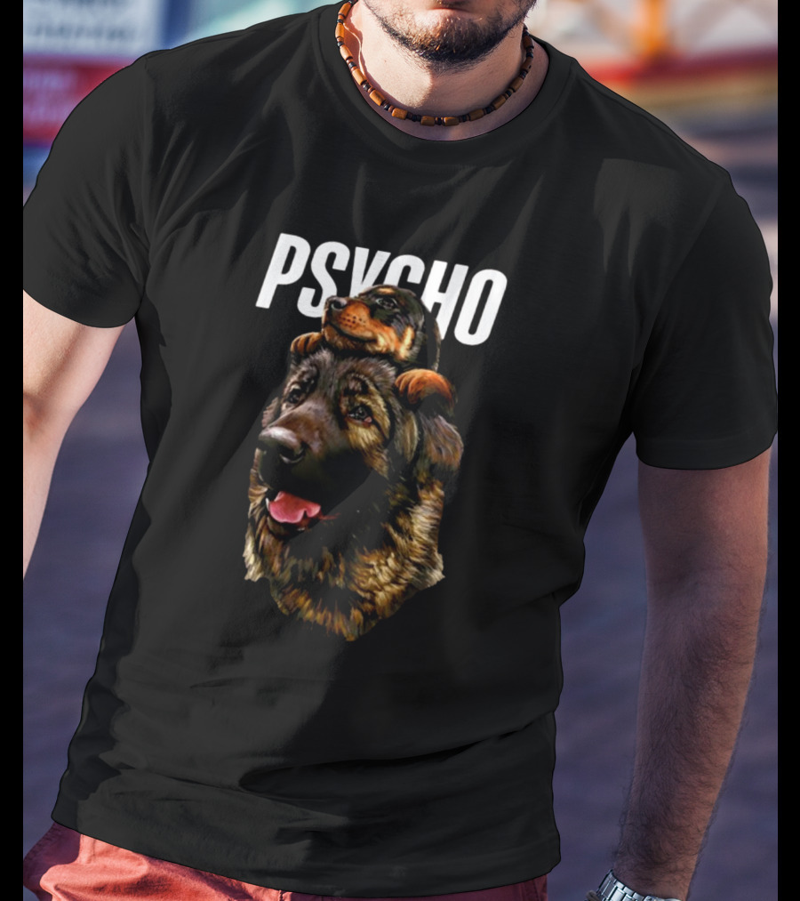 PSYCHO Dog Pair T-Shirt