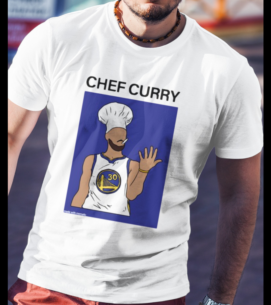 Chef Curry Golden State Basketball Number 30 T-Shirt