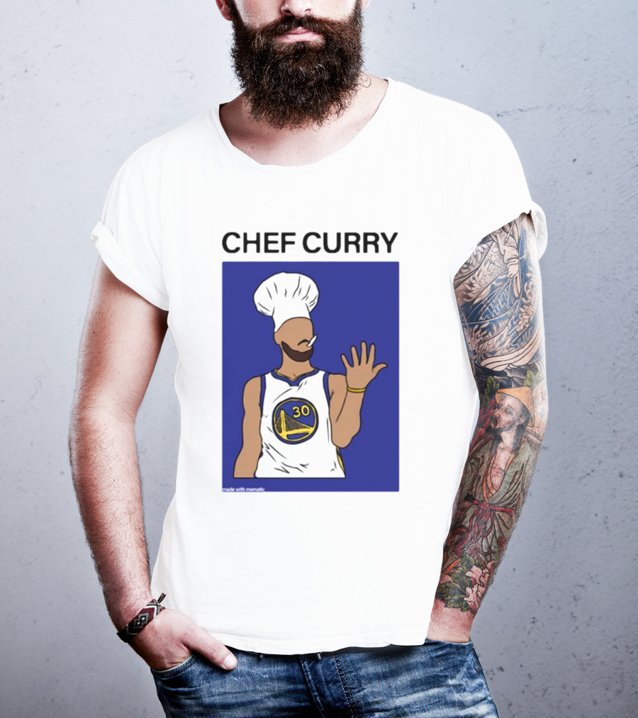 Chef Curry Golden State Basketball Number 30 T-Shirt
