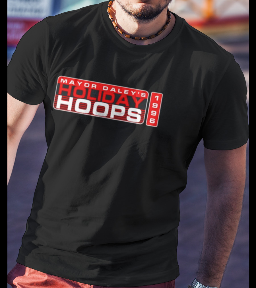 Mayor Daley’s Holiday Hoops 1996 T-Shirt
