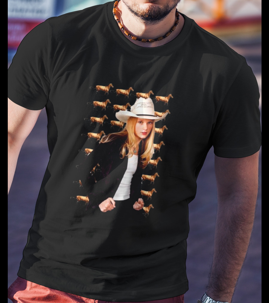 Extreme Horse Girl Cowgirl Aesthetic T-Shirt