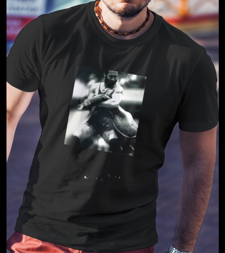 Kurt Angle Wearing Schultz Sports Illustrated Wrestling Est. 1954 T-Shirt