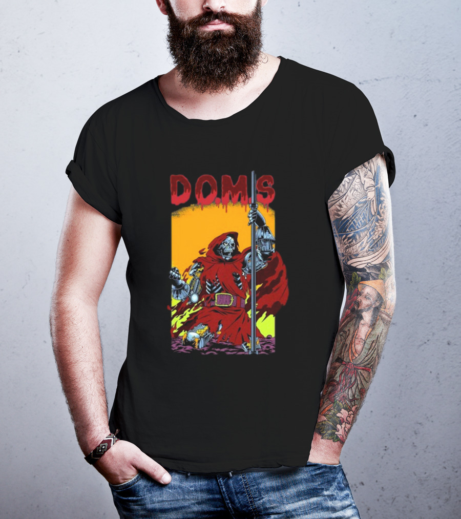D.O.M.S Raskolapparel Dr Doms Skeleton Warrior T-Shirt