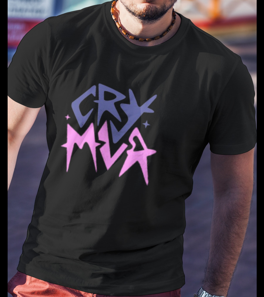 Xcryboy Yerimua Cry Mua Purple Pink Star T-Shirt