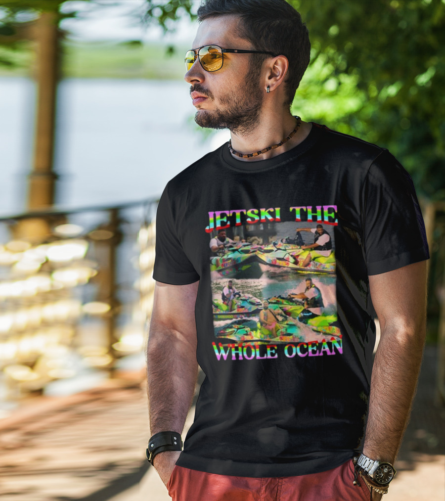 Dj Khaled Jetski The Whole Ocean Funnyahhtees T-Shirt