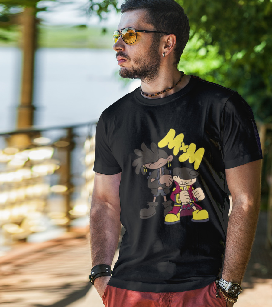Mxm Next Door Characters Cartoon Style M*M T-Shirt