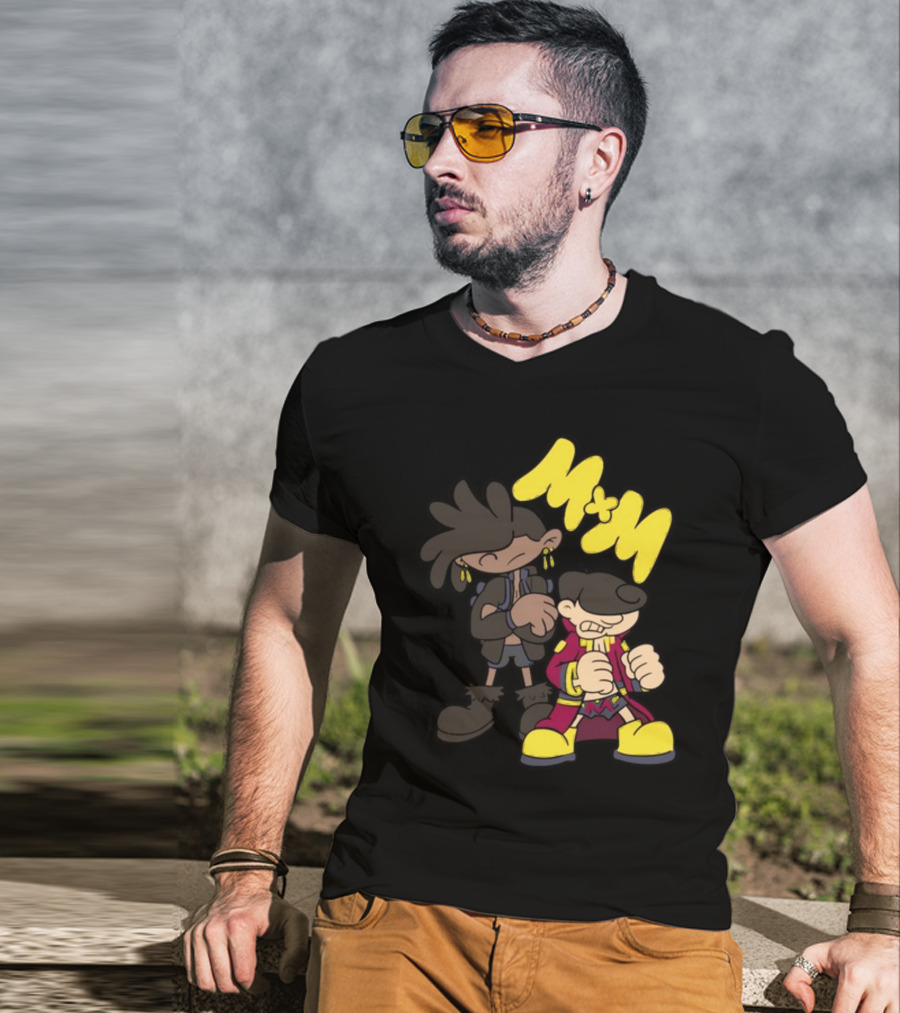 Mxm Next Door Characters Cartoon Style M*M T-Shirt