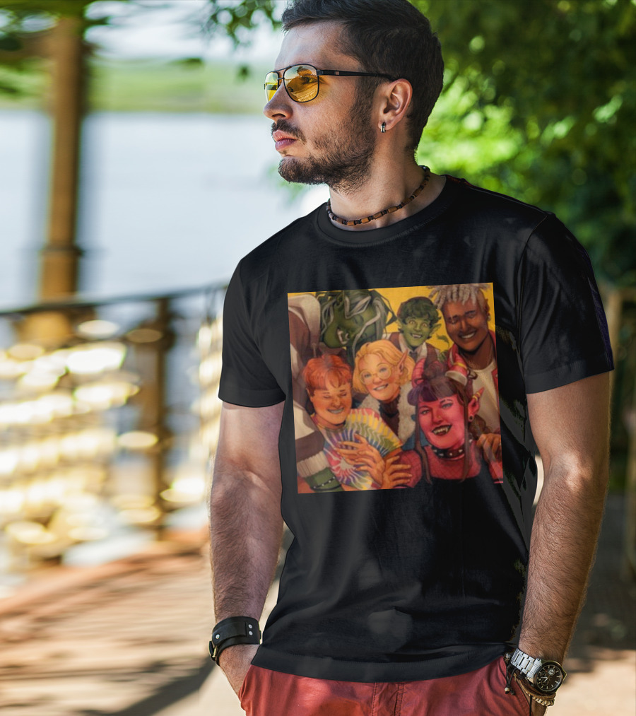 We're The Bad Fantasy Friends Group T-Shirt