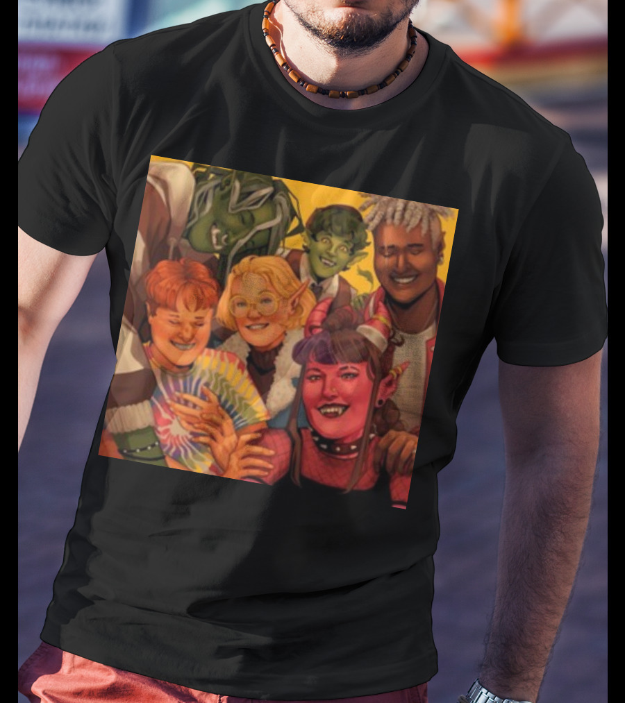We're The Bad Fantasy Friends Group T-Shirt