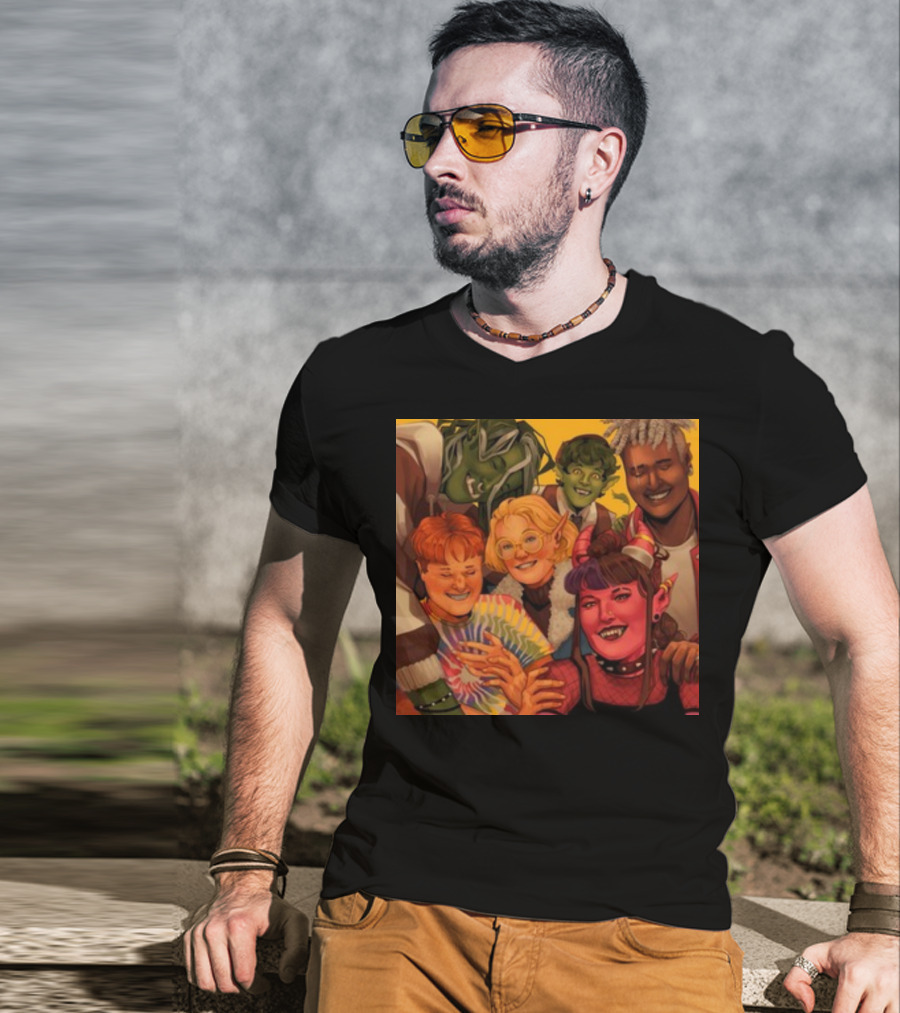 We're The Bad Fantasy Friends Group T-Shirt
