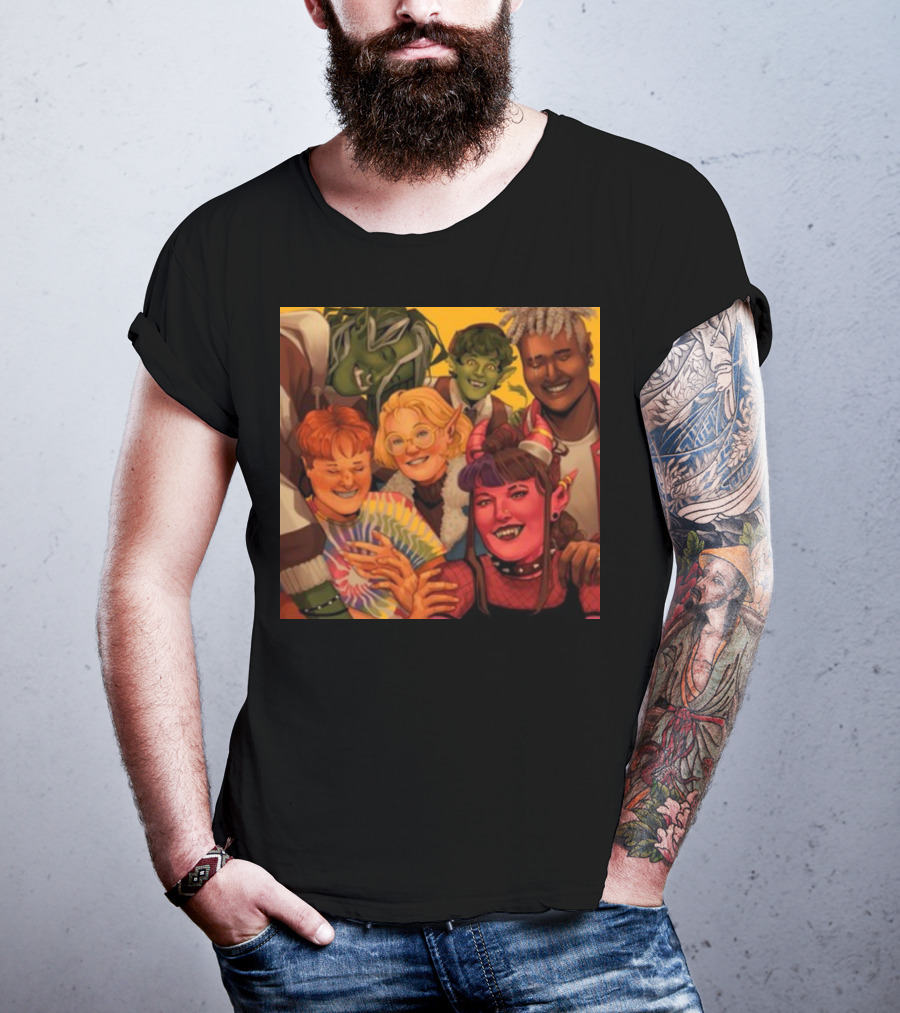 We're The Bad Fantasy Friends Group T-Shirt