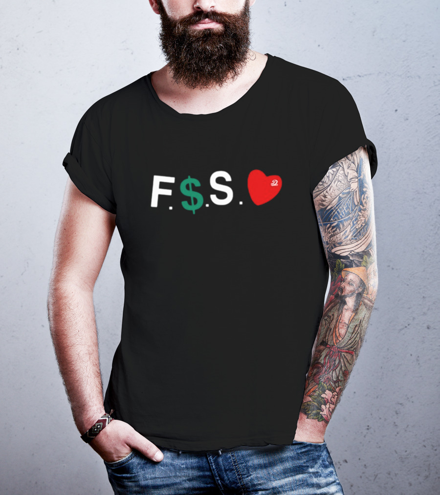 Dreamville F.S.$. Heart 2 T-Shirt