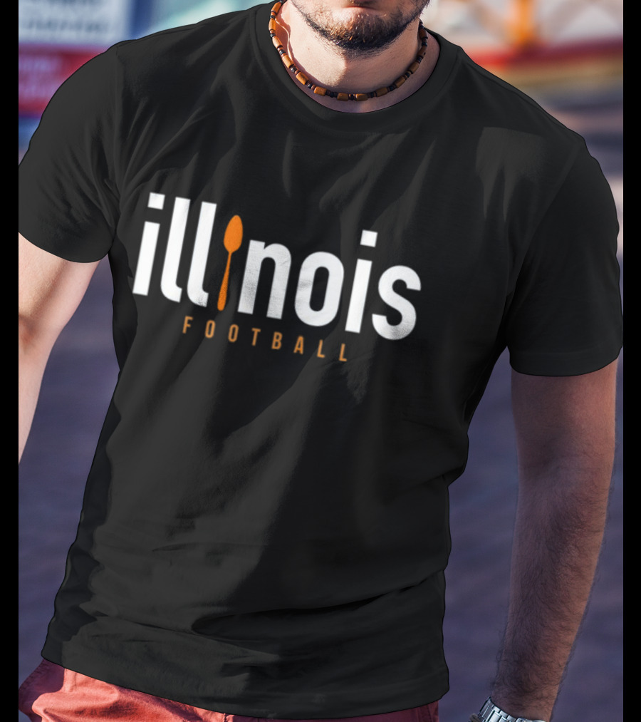 Illinois Football Witherspoon Spoon T-Shirt
