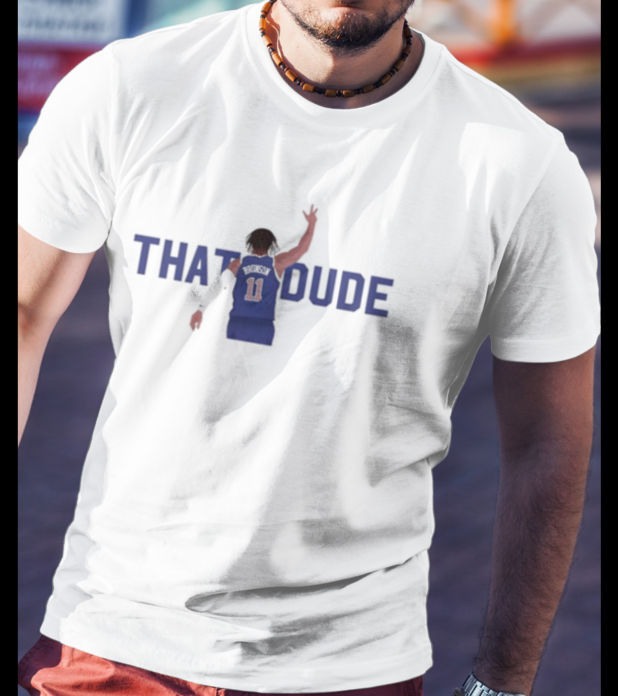 Bigknickenergy That Dude 11 Player Victory Pose T-Shirt