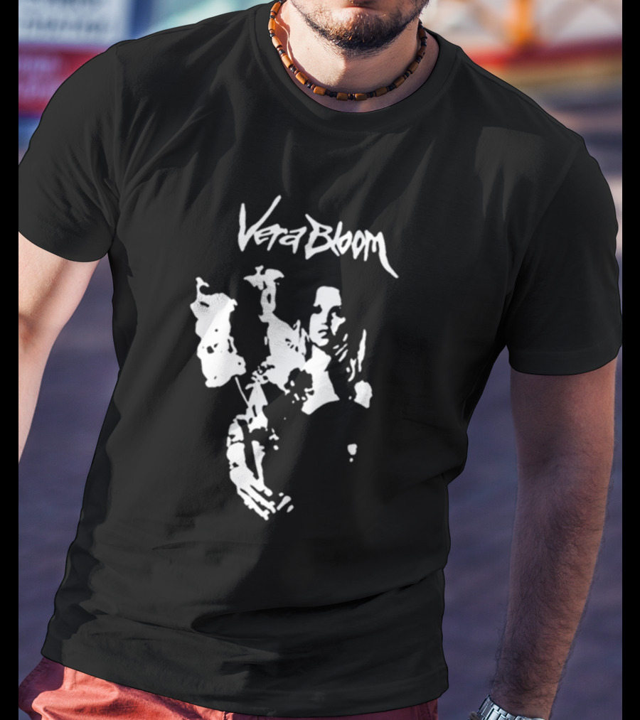 Verabloom Vera Bloom Fire Flowers Retro T-Shirt